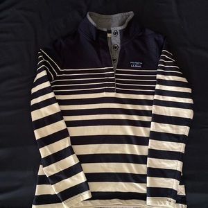 LLBean quarter zip pull over